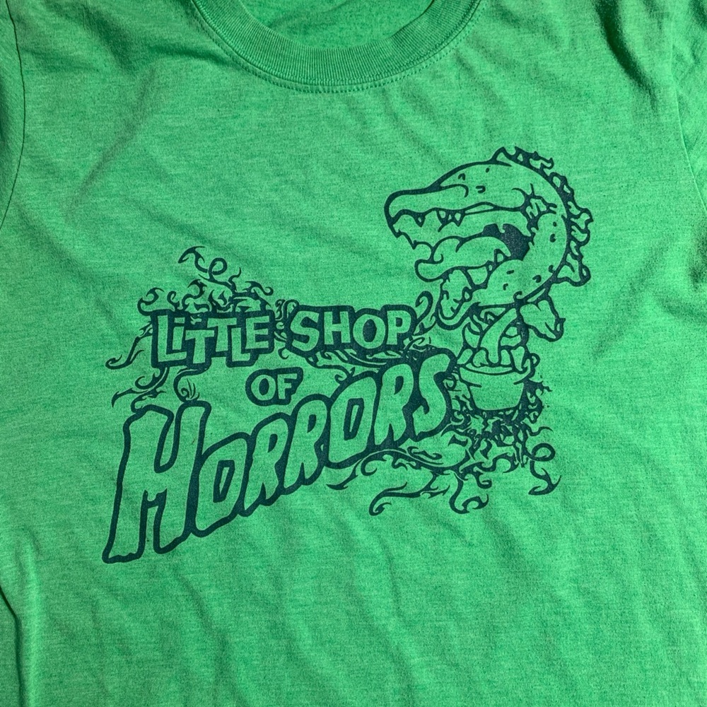 Little Shop of Horrors Green T-Shirt - Picture 2 of 4